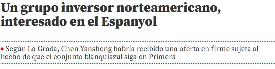 包含总价1.3亿欧中国老板卖了欧洲球队西班牙人易主的词条 包含总价1.3亿欧中国老板卖了欧洲球队西班牙人易主的词条