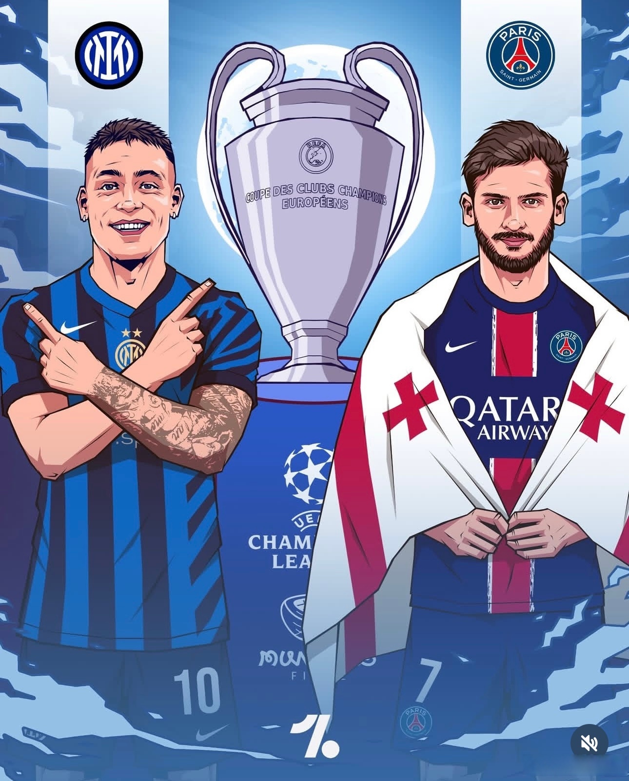 关于国米0-5创欧冠决赛最大分差巴黎加冕欧冠的信息