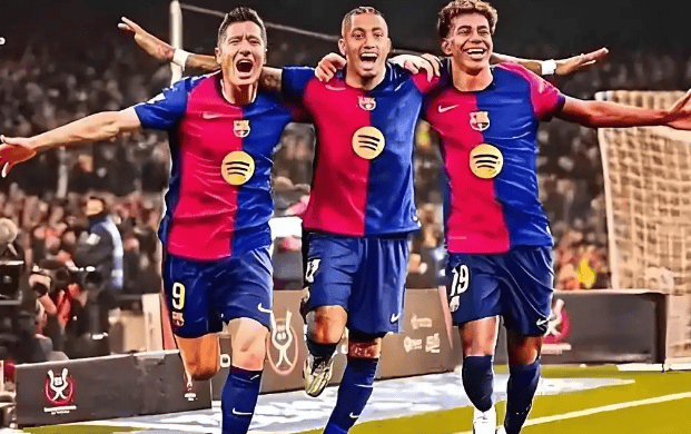 西甲巴塞罗那3-0莱万特亚马尔贡献传射 西甲巴塞罗那3-0莱万特亚马尔贡献传射