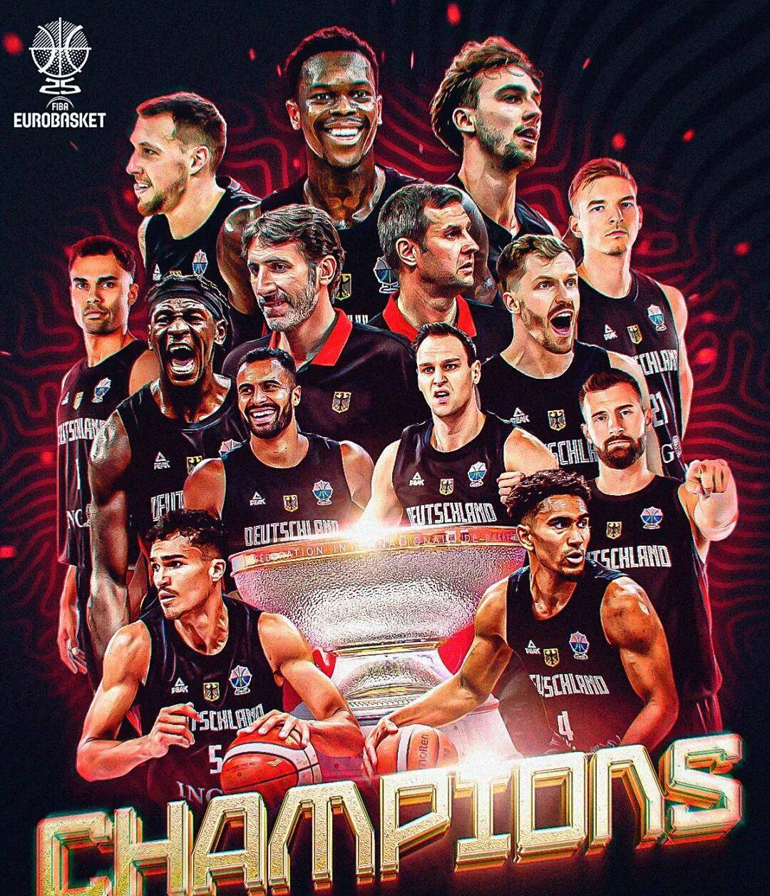 德国男篮欧锦赛小组赛场均净胜32.8分创56年来最高纪录的简单介绍