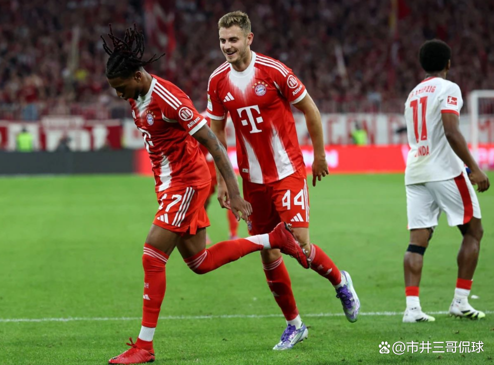 德甲拜仁6-0RB莱比锡凯恩戴帽迪亚斯首秀献两传一射的简单介绍