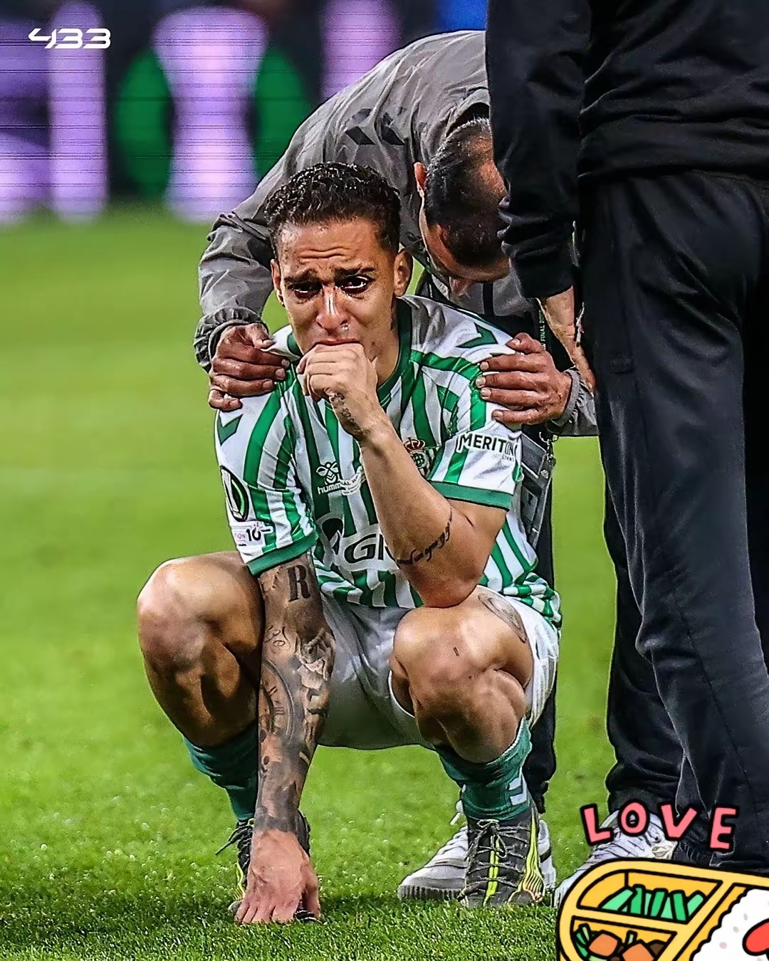 关于贝蒂斯将安东尼视作头号目标球员也明确希望继续留队效力的信息