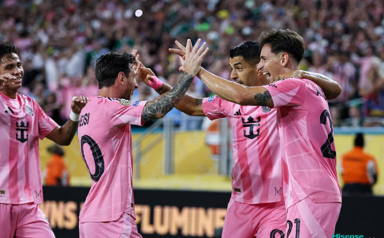 包含迈阿密国际晋级世俱杯16强1/8决赛将战巴黎的词条