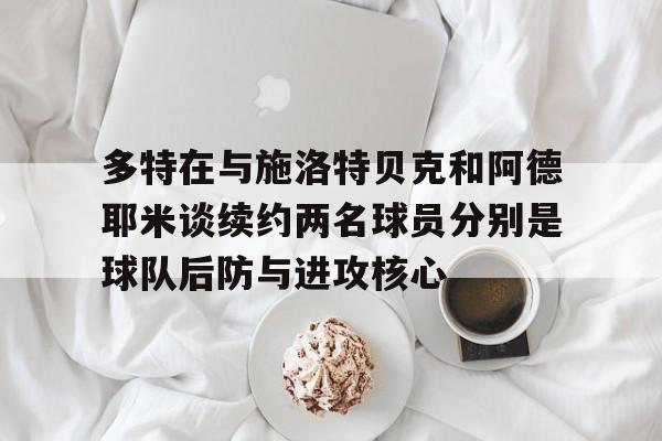 多特在与施洛特贝克和阿德耶米谈续约两名球员分别是球队后防与进攻核心的简单介绍